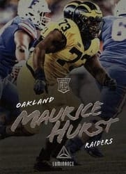 2018 Panini Luminance Base Set Maurice Hurst #170 card