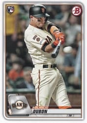 2020 Bowman Base Set Mauricio Dubon #76 card