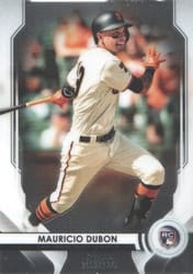 2020 Bowman Sterling Base Set Mauricio Dubon #BSR-84 card