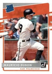 2020 Donruss Base Set Mauricio Dubon #33 card