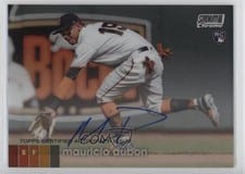 2020 Stadium Club Chrome Autographs Mauricio Dubon #UAMD card