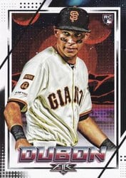 2020 Topps Fire Base Set Mauricio Dubon #114 card