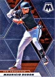2021 Panini Mosaic Base Set Mauricio Dubon #125 card