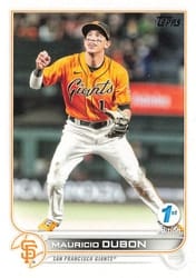 2022 Topps 1st Edition Base Set Mauricio Dubon #246 card