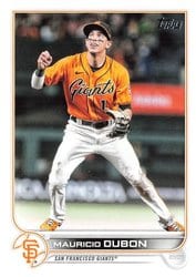 2022 Topps Base Set Mauricio Dubon #246 card