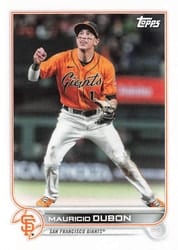 2022 Topps Mini Base Set Mauricio Dubon #246 card