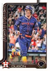 2025 Topps Base Set Mauricio Dubón #222 card