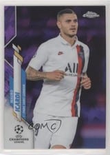 2019 Topps Chrome UEFA Champions League Sapphire Mauro Icardi #4 card