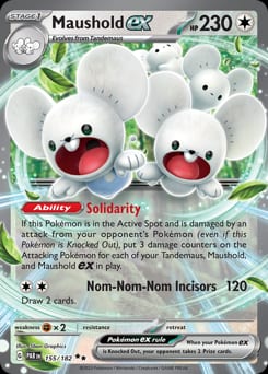Paradox Rift Maushold ex #155 card