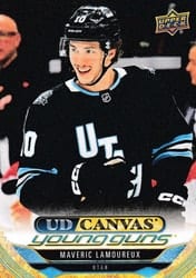 2024-25 Upper Deck UD Canvas Maveric Lamoureux #C213 card