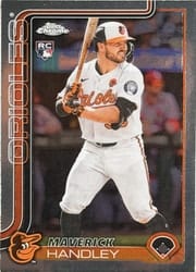 2025 Topps Chrome Update Base Set Maverick Handley #USC58 card