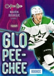 2024-25 O-Pee-Chee Glo Pee-Chee Mavrik Bourque #GLO-6 card