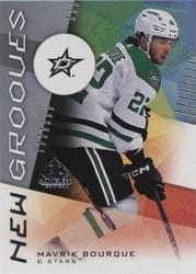 2024-25 SP Game Used New Grooves Mavrik Bourque #NG-17 card