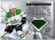 2024-25 Upper Deck Black Diamond Diamond Debut Relics Jersey Mavrik Bourque #DD-MB card
