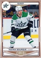 2024-25 Upper Deck O-Pee-Chee Glossy Mavrik Bourque #OPC-30 card