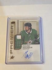 2024-25 Upper Deck Premier Acetate Auto Patch Rookies Mavrik Bourque #AR-MB card