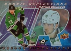 2024-25 Upper Deck Rookie Reflections Mavrik Bourque #RR-2 card