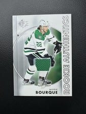 2024 SP Mavrik Bourque Blue Rookie Authentic #104 card