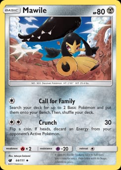 2017 Crimson Invasion Mawile #64 card