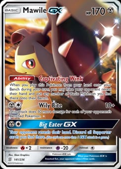Unified Minds Mawile-GX #141 card