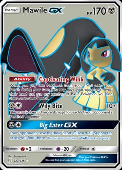 Unified Minds Mawile-GX #227 card