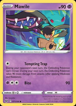 2022 Lost Origin Mawile #71 card