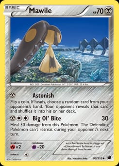 2013 Plasma Freeze Mawile #80 card