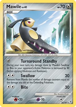 2009 Supreme Victors Mawile #33 card