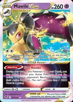 2022 Silver Tempest Mawile VSTAR #71 card