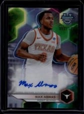 2023-24 Bowman University Best Best of 2023 Refractor Autographs Max Abmas #B23-MA card