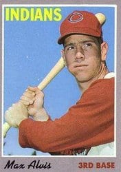 1970 Topps Base Set Max Alvis #85 card