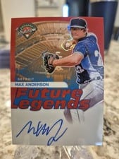 2024 Panini Prospect Edition Future Legends Signatures Max Anderson #30 card