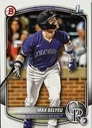 2025 Bowman Draft Base Set Max Belyeu #BD-5 card