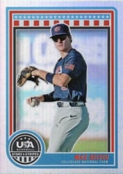 2025 Panini Stars & Stripes Base Set Max Belyeu #55 card