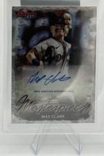 2023 Bowman's Best Masterpieces Autographs Max Clark #BMA-MC card