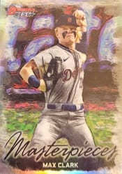 2023 Bowman's Best Masterpieces Max Clark #BM-12 card
