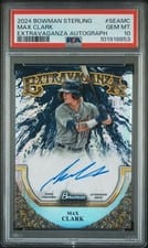 2024 Bowman Sterling Extravaganza Autographs Max Clark #SEA-MC card