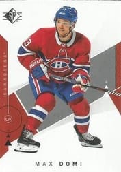 2018-19 SP Base Set Max Domi #44 card