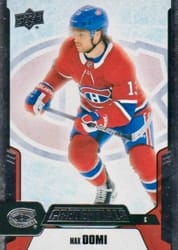 2019-20 Upper Deck Credentials Base Set Max Domi #43 card