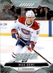 2019-20 Upper Deck MVP Base Set Max Domi #219 card