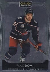 2021-22 O-Pee-Chee Platinum Base Set Max Domi #56 card