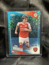 2025 Topps Chrome UEFA Max Dowman #57 card