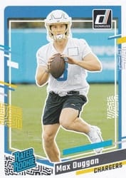 2023 Donruss Base Set Max Duggan #352 card