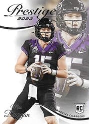 2023 Panini Prestige Base Set Max Duggan #362 card