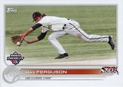 2022 Topps Pro Debut Base Set Max Ferguson #PD-101 card