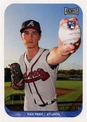 2018 Topps Archives Snapshots Base Max Fried #AS-MF card