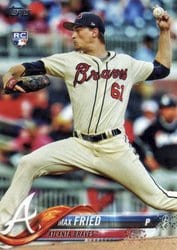 2018 Topps Base Set Max Fried #316 card