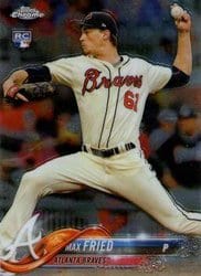 2018 Topps Chrome Base Set Max Fried #66 card