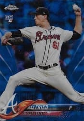 2018 Topps Chrome Sapphire Edition Base Set Max Fried #316 card