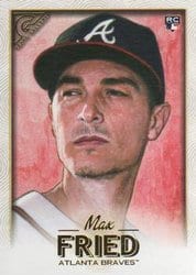 2018 Topps Gallery Base Set Max Fried #20 card